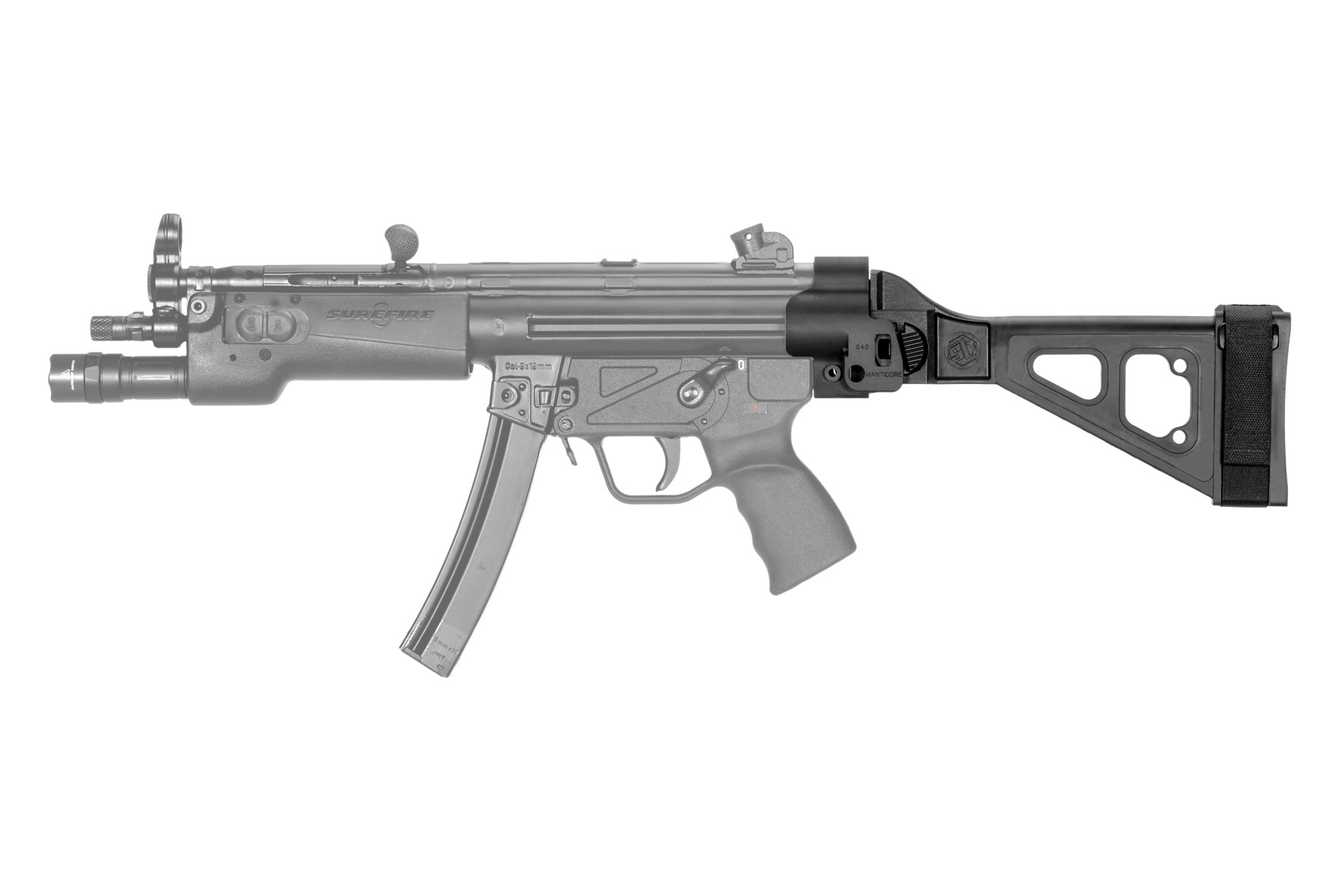 SB Tactical SBT5A Pistol Brace Tactical SB SBT5A MP5 SBT5 Brace SBT5A-01-SB-img-0